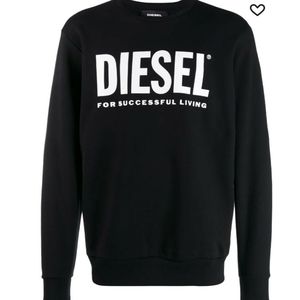 DIESEL crew neck sweatshirt unisex